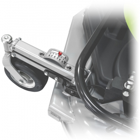 Tractoras de tuns iarba cu masa frontala Grillo FD 450, 18 CP, benzina, 113 cm, cos 450 L [7]