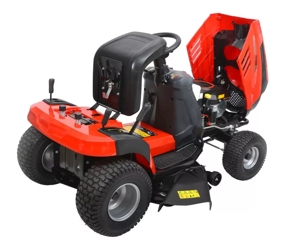 Tractoras de tuns gazon HECHT 5114, 12 CP, benzina, 98 cm, fara cos [1]