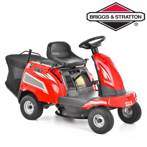 Casa si Gradina - Tractoras de tuns gazon HECHT 5162, motor B&S 6.5 CP, benzina, 62 cm, cos 130 L