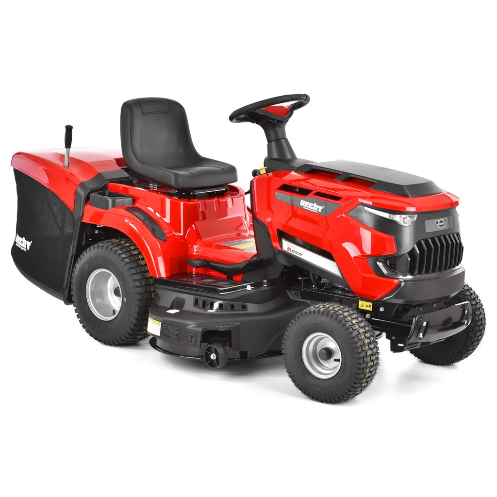 Casa si Gradina - Tractoras de tuns gazon HECHT 5186, 12.4 CP, benzina, 86 cm, cos 245 L