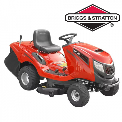 Casa si Gradina - Tractoras de tuns gazon HECHT 5227, 20.5 CP, benzina, 102 cm, cos 270 L