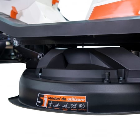 Tractoras de tuns gazon Ruris RX PILOT 002H, 9.5 CP, benzina, 65 cm, 150 L [8]