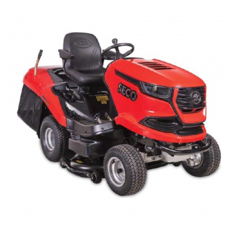 Tractoras de tuns gazon SECO STARJET Exclusive UJ122/26H, 26 CP, benzina, 122 cm, 380 L