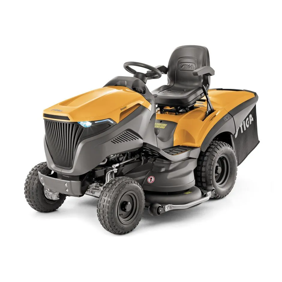 Tractoras de tuns gazon STIGA ESTATE 9122 WX 4WD, 18.2 CP, benzina, 122 cm, cos 360 L [3]