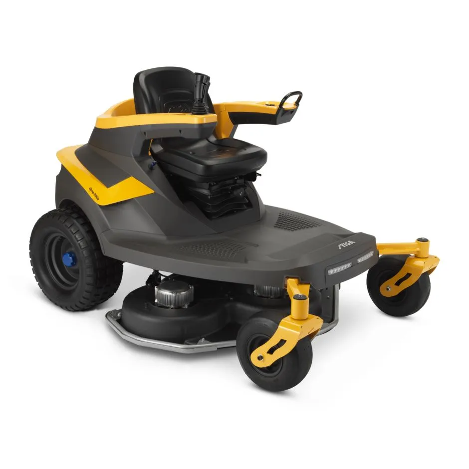 Casa si Gradina - Tractoras de tuns gazon STIGA GYRO 900e, acumulator Li-Ion 48V, 105Ah, 125 cm