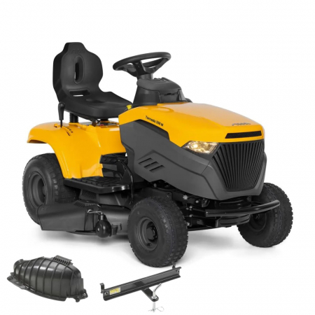 Casa si Gradina - Tractoras de tuns gazon STIGA TORNADO 398 M, 9.6 CP, benzina, 98 cm, fara cos