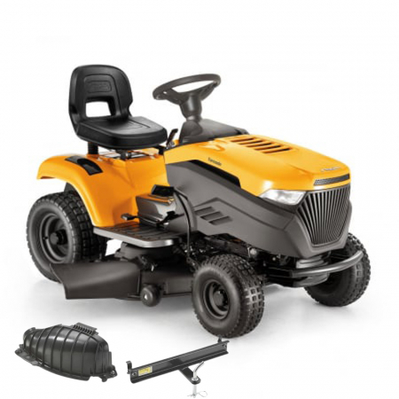 Casa si Gradina - Tractoras de tuns gazon STIGA TORNADO 5108 W, 14.5 CP, benzina, 108 cm, fara cos