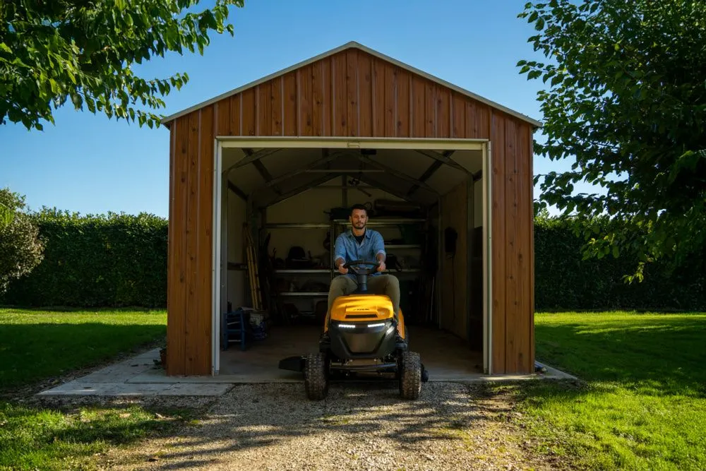 Tractoras de tuns gazon STIGA TORNADO 5108e, acumulator Li-Ion 56V, 40Ah, 108 cm, fara cos [10]