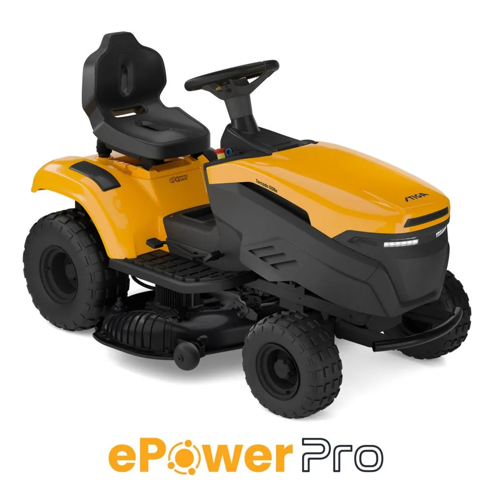 Tractoras de tuns gazon STIGA TORNADO 5108e, acumulator Li-Ion 56V, 40Ah, 108 cm, fara cos [1]