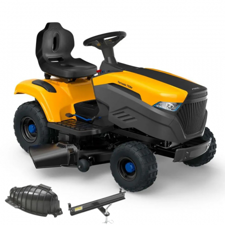 Casa si Gradina - Tractoras de tuns gazon STIGA TORNADO 7108e, acumulator Li-Ion 48V, 64Ah, 108 cm, fara cos