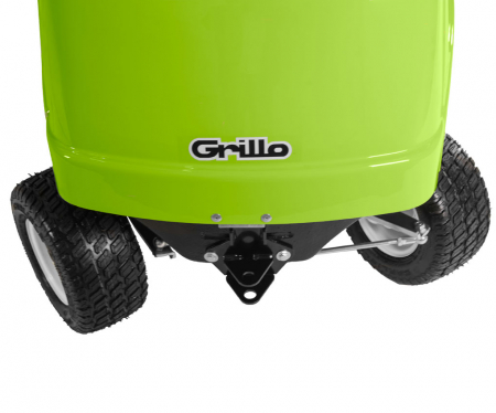 Tractoras de tuns iarba cu masa frontala Grillo FD 220 R, 12 CP, benzina, 80 cm, cos 200 L [4]