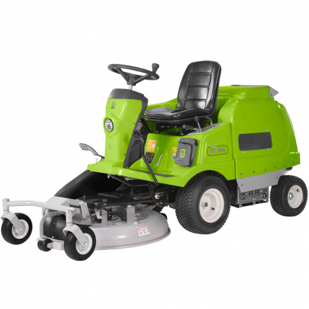 Tractorase de tuns gazon - Tractoras de tuns iarba cu masa frontala Grillo FD 220 R, 12 CP, benzina, 80 cm, cos 200 L