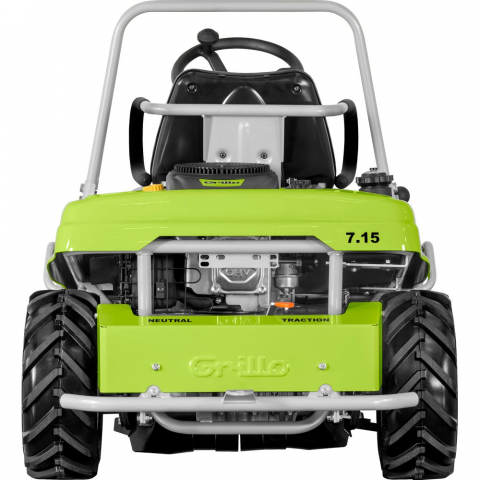 Tractoras de tuns si tocat gazon Grillo Climber 7.15, 12 CP, benzina, 85 cm [3]