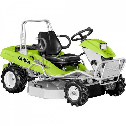 Tocătoare de vegetație - Tractoras de tuns si tocat gazon Grillo Climber 7.15, 12 CP, benzina, 85 cm