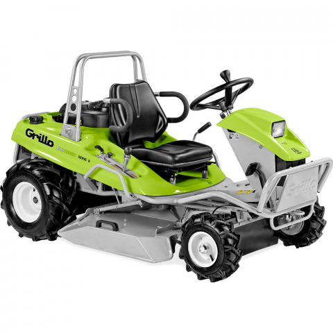 Tocătoare de vegetație - Tractoras de tuns si tocat gazon Grillo Climber 8.22, 18 CP, benzina, 91 cm