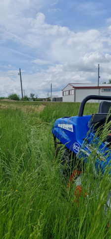 Tractoras de tuns si tocat vegetatie BCS MA.TRA 140, 15.2 CP, benzina, 85 cm [5]
