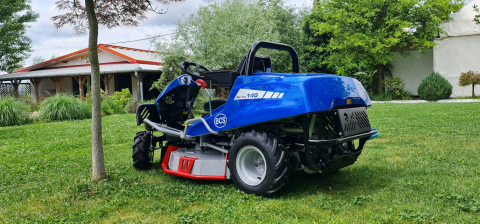 Tractoras de tuns si tocat vegetatie BCS MA.TRA 140, 15.2 CP, benzina, 85 cm [36]
