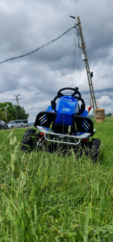 Tractoras de tuns si tocat vegetatie BCS MA.TRA 140, 15.2 CP, benzina, 85 cm [17]
