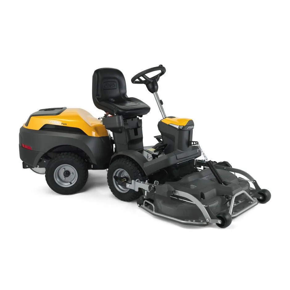 Casa si Gradina - Tractoras cu masa frontala pentru tuns gazon STIGA PARK 500 W, 16 CP, benzina (fara masa de taiere)