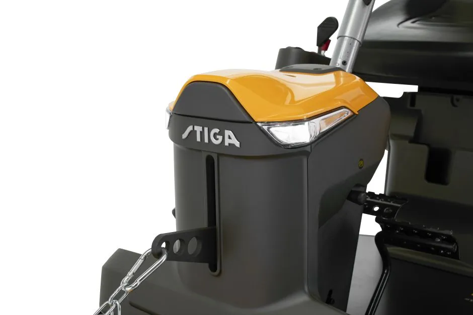 Tractoras cu masa frontala pentru tuns gazon STIGA PARK 500 WX 4WD, 16 CP, benzina (fara masa de taiere) [10]