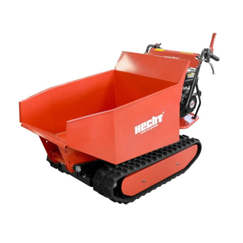 Depozitare, transport si protectie - Mini basculanta pe senile HECHT 2950, 9 CP, benzina, 3+1 viteze, max. 500 kg, ridicare hidraulica