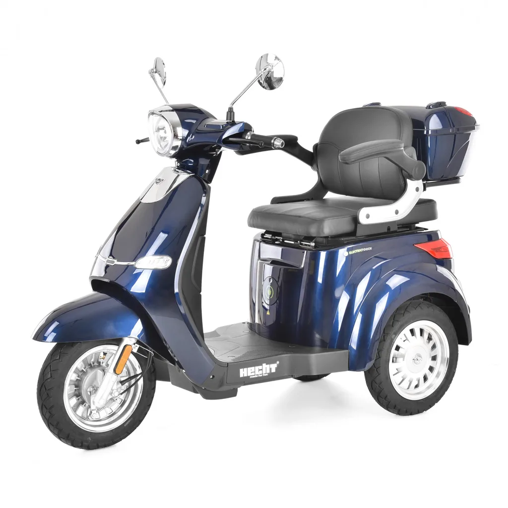 Tricicluri electrice - Tricicleta electrica HECHT CITIS MAX, 800 W, 60V, 20Ah, 25 km/h, autonomie 60 km