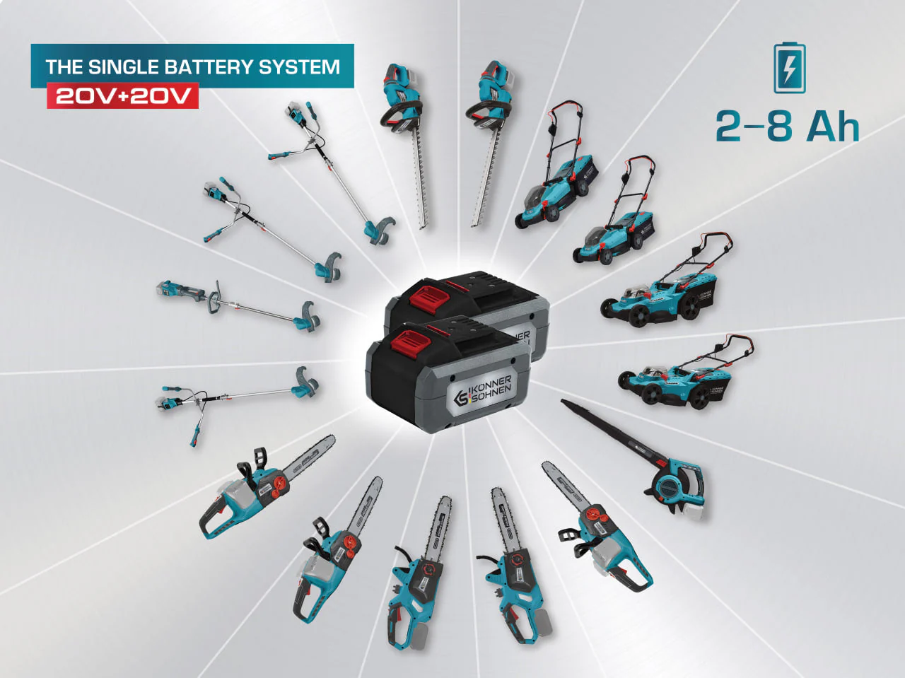 Trimmer de tuns iarba cu acumulator Konner & Sohnen KS BCT-40V - Solo (fara acumulator si incarcator) [14]