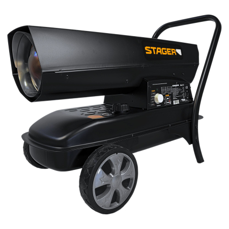 Tun de aer cald pe motorina, ardere directa, Stager PLUS-K135, 37 kW, 230V, 800 mc [3]
