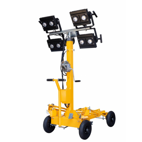 Turnuri de lumina - Turn de lumina Stager YL250-4, 4 x 250 W, LED, telescopic, inaltime maxima 4.5 m