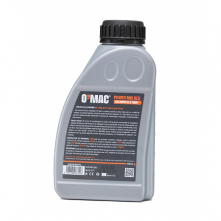 Ulei amestec motor 2 timpi O-Mac, Rosu [3]