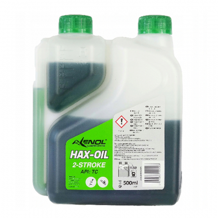 Combustibili, Uleiuri si Lubrifianti - Ulei amestec motor 2 timpi Axenol HAX-OIL, Verde