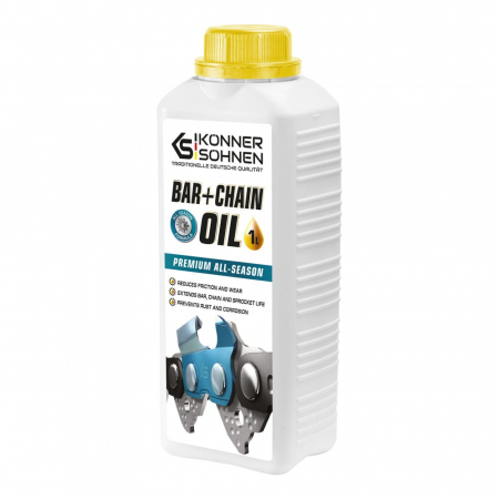 Piese de schimb - Ulei ungere lant drujba / motofierastrau Konner & Sohnen KS BAR+CHAIN OIL, 1 L