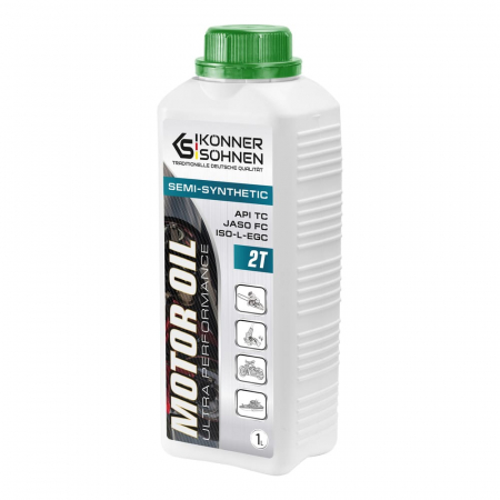 Piese de schimb - Ulei motor 2 timpi Konner & Sohnen KS 2T OIL, 1 L