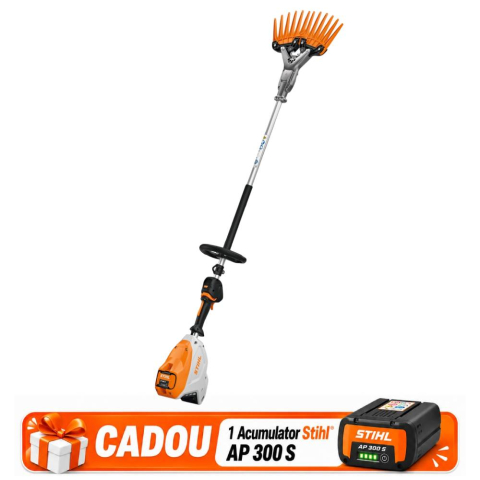 Campanie Utilaje Stihl + Acumulator AP cadou - Utilaj de recoltat fructe, pe acumulator Stihl  SBA 140 B, 36 V, 1 kW - Solo (fara acumulator si incarcator)