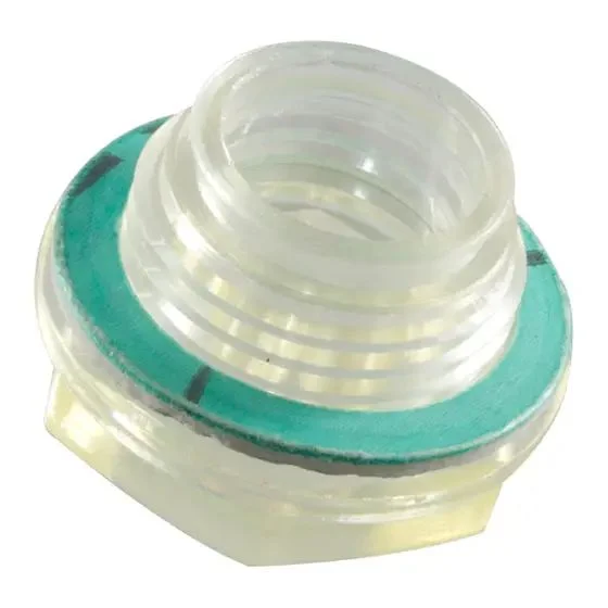 Piese de schimb compresoare aer - Vizor nivel ulei pompa compresor Abac, filet 1/2"