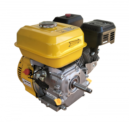 Scule si unelte - Motor benzina Yihu YH170FP, 5.9 CP, 212 cmc, euro V, ax filetat M18 x 75 mm