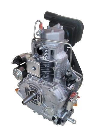 Scule si unelte - Motor diesel Yorking YD192FAGET, 7.5 kW, 499 cmc, ax conic 26 x 73 mm, pornire electrica