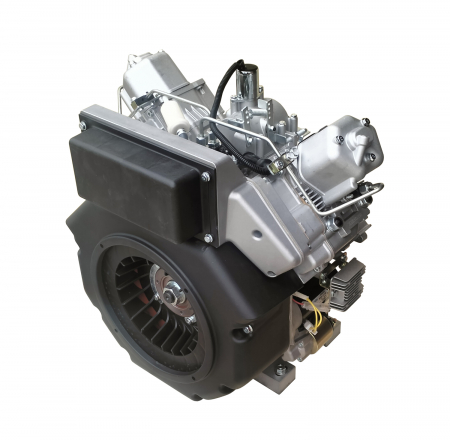 Motor diesel Yorking YD2V92F, 15 kW, 997 cmc, ax conic, pornire electrica [2]