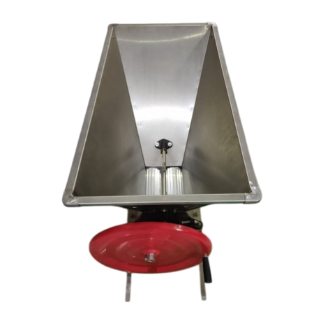 Zdrobitor-desciorchinator manual ENO 3/V INOX, 1000-1200 kg/h, integral inox [2]