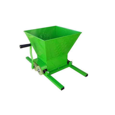 Vinificatie & Distilare - Zdrobitor de struguri VivaTechnix VMD-41301, tamburi reglabili, capacitate 100 L/h, cuva 22 litri