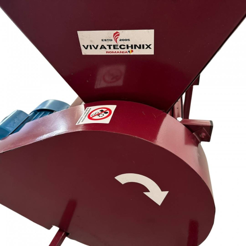 Zdrobitor-desciorchinator electric VivaTechnix VMD-1079A, 800 kg/h, vopsit [3]