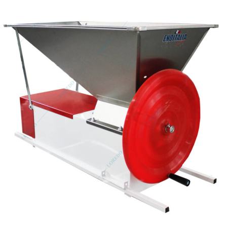 Zdrobitor-desciorchinator manual ENO 3/V SEMI-INOX, 1000-1200 kg/h, cuva inox [1]