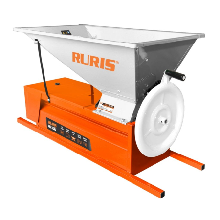 Vinificatie & Distilare - Zdrobitor-desciorchinator manual Ruris HT100, 800-1000 kg/h, vopsit