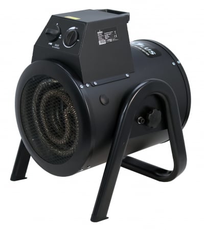 Aeroterma electrica trifazata Zobo ZB-EC9, 9 kW, debit aer 410 mc/h, volum incalzit 180 mc [2]