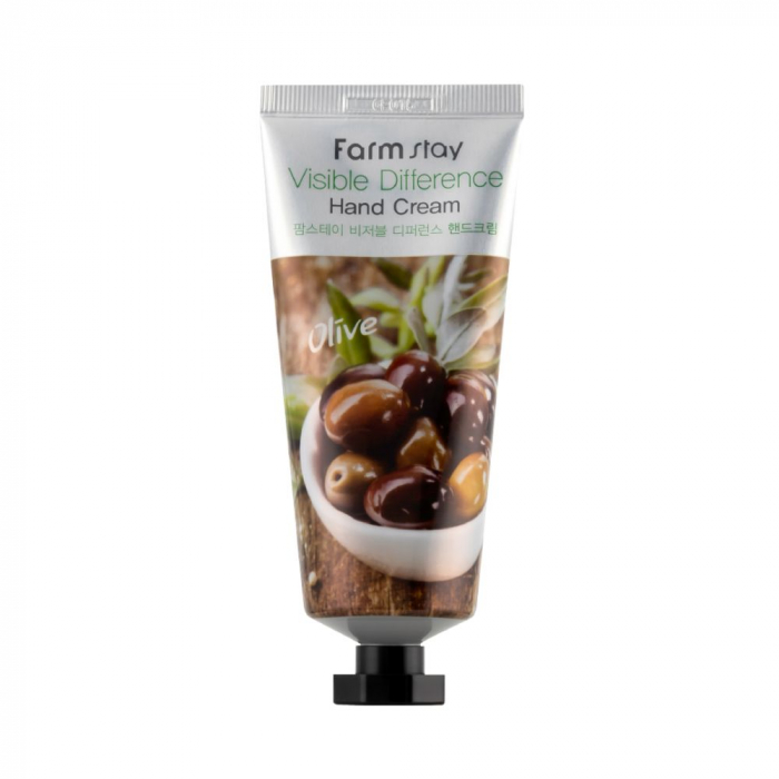 Crema de Maini Hidratanta Farmstay Visibile Difference Hand Cream Olive 100gr [1]
