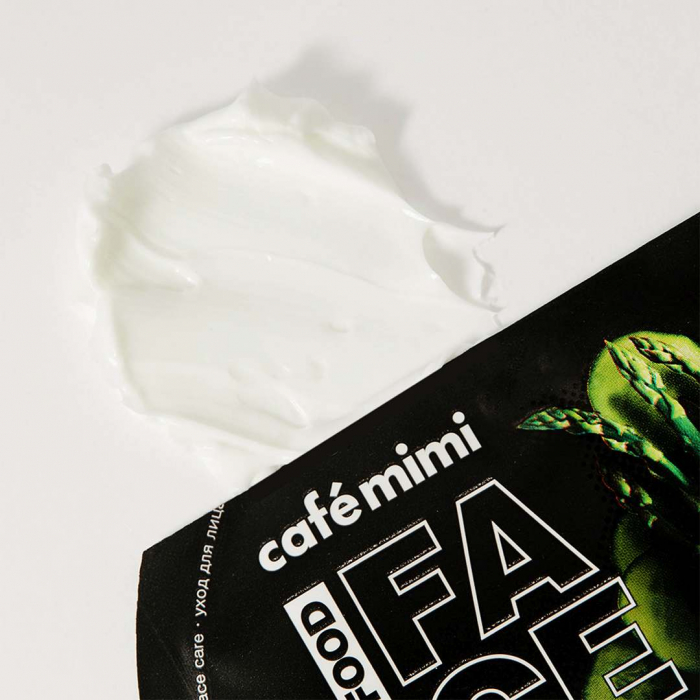 Masca de fata lichida Cafe Mimi Super Food Cucumber & Asparagus cu extracte naturale de Castravete, Sparanghel, Ulei de Migdale 10ml [2]