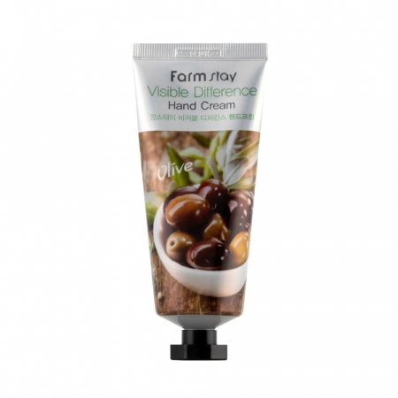 Crema de Maini Hidratanta Farmstay Visibile Difference Hand Cream Olive 100gr [0]