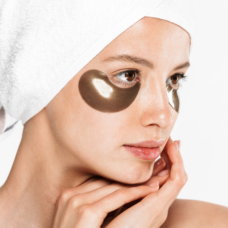 Plasturi Anticearcan pentru Ochi cu Ser Antirid Hidratant Beauugreen Collagen & Gold Eye Patch 90gr/60bc [1]