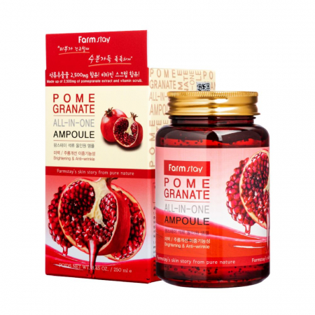 Ser Concentrat pentru Fata Antirid Hidratant Farmstay Pomegranate All-In-One Ampoule 250ml [1]