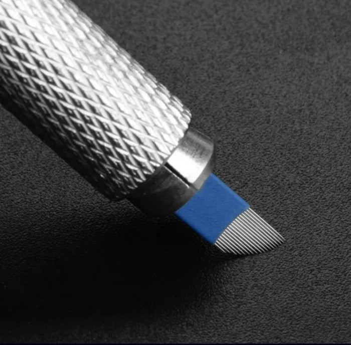 Lame Microblading Blue Flex 0,18mm alb [1]